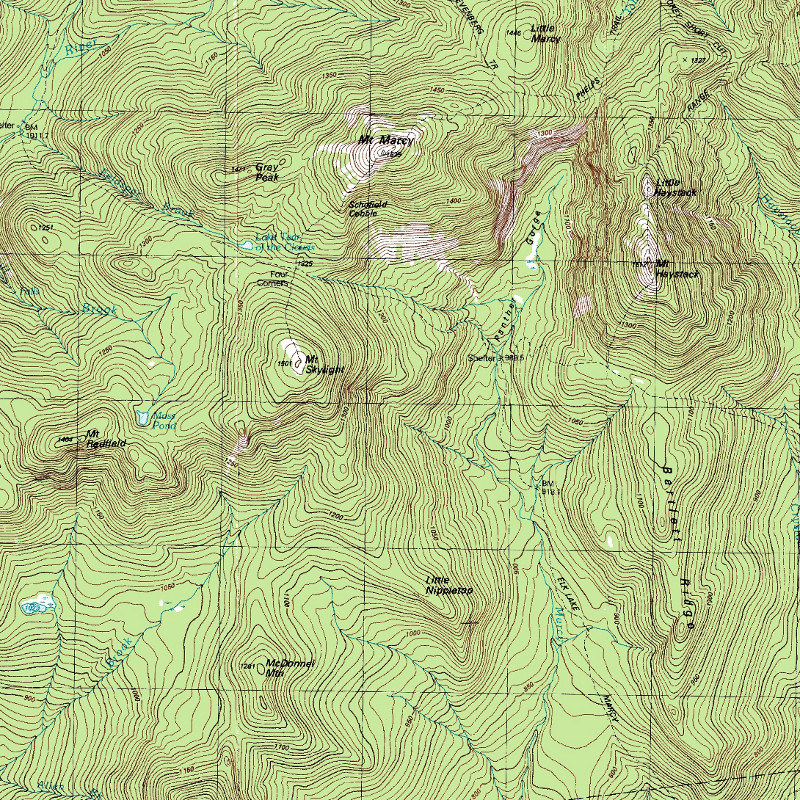 Adrirondacks map